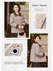 2026 Spring & Autumn Women's Wool Jacket for Ages 40-60: New Style, Lightweight, Perfect for Middle-Aged & Elderly Women.