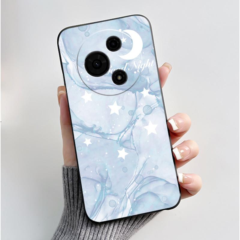 Casing For TCL 60 SE 605 / TCL 60 / TCL 60R 5G Phone Case Aesthetic Cute Cat Astronaut Soft Silicone Black Protective Back Cover