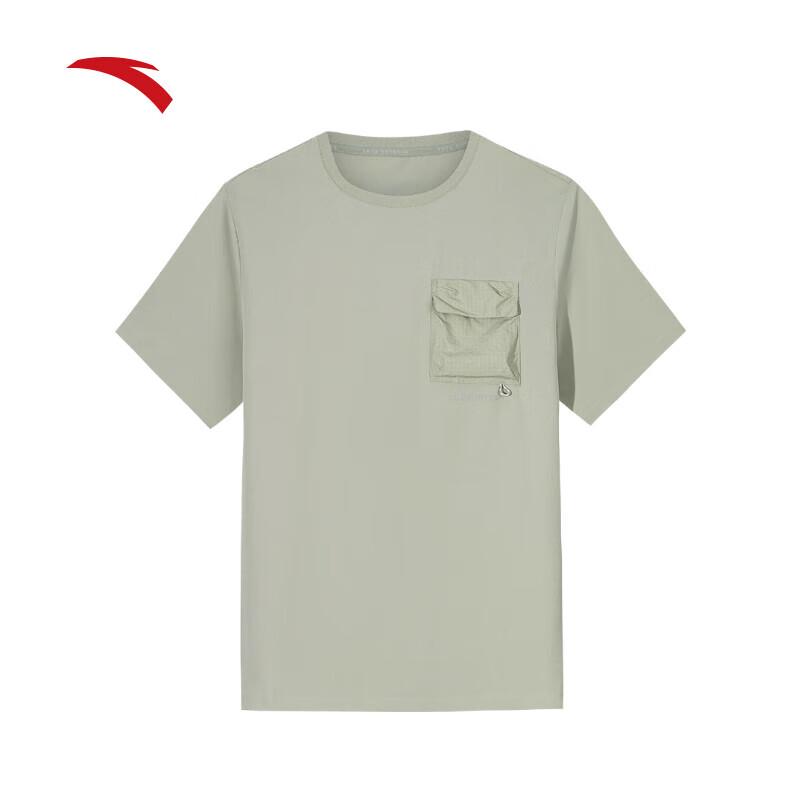 ANTA Men s Quick-Dry Outdoor Casual Loose Fit Short Sleeve T-shirt M