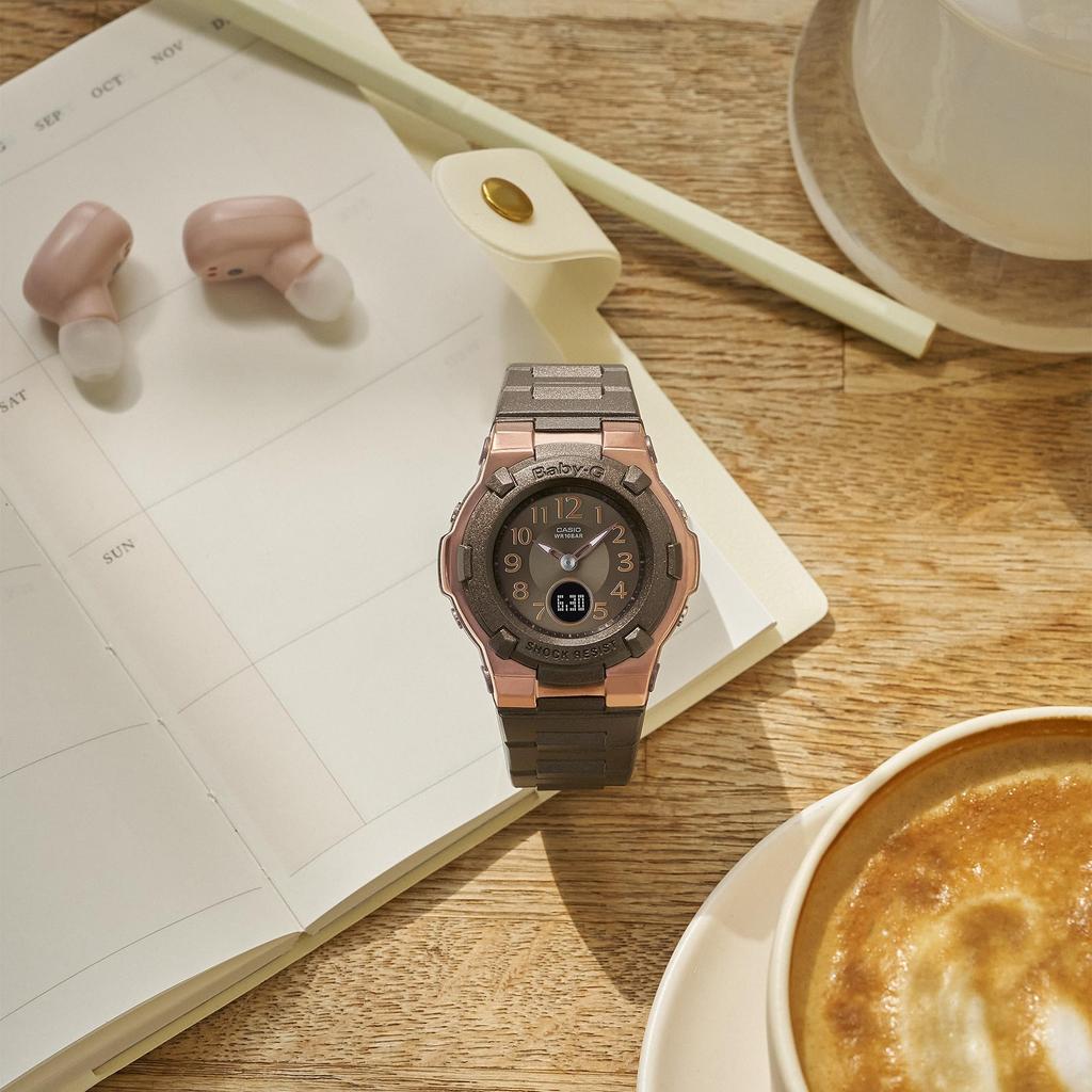 Casio Baby-G Funk-Solaruhr BGA-1100DC-5AJF Damen Braun [Offizielles Japanisches Produkt]