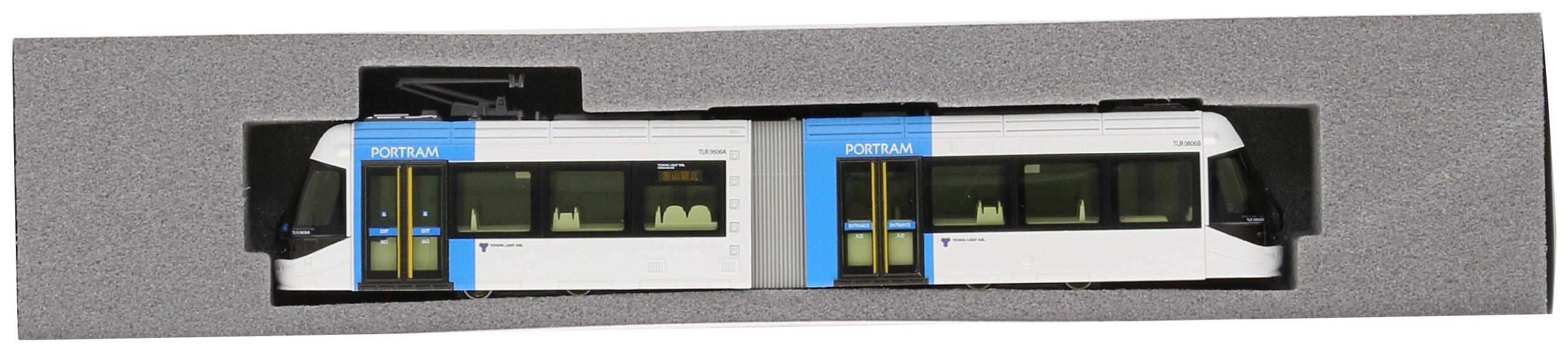 

KATO N Gauge Toyama Light Rail TLR0606 Синяя модель поезда 14-801-4