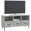 TV Stand Concrete Grey 102 x 34.5 x 50 cm Engineered Wood