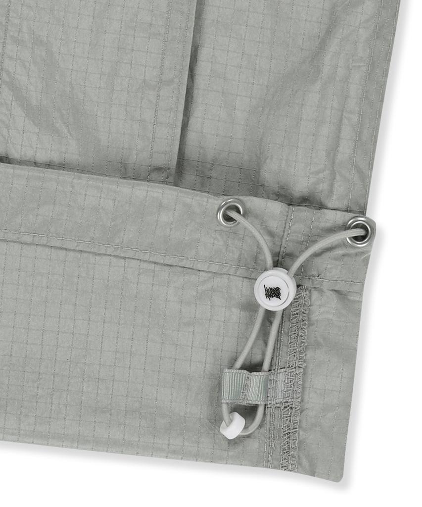 BROWNBREATH Tag Double Knee Nylon Pants - Gray