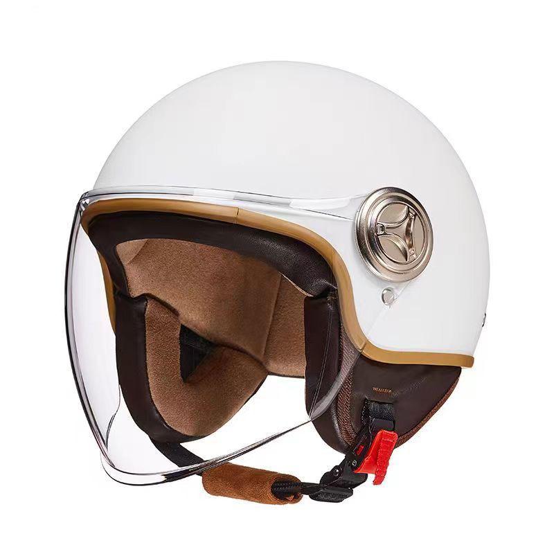 Unisex Gray 3C Certified Half Helmet with Removable Ear Protection for Electric Scooters & Bicycles – Autumn/Winter Fashion