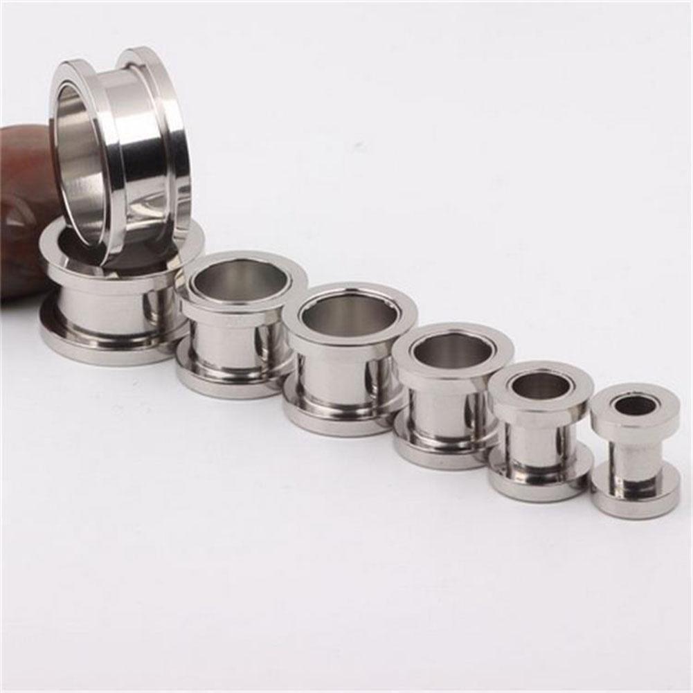 TBOSEN 10 Paar Ohr Tunnel Aus Stein & Holz - Double Flare Plugs 0g Bis 5/8 Zoll (8-16mm)