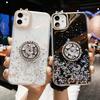 Applicable To IPhone 15 Phone Case Glue Glitter Powder Star 14Promax Apple 16 Protective Case 13 Diamond Ring