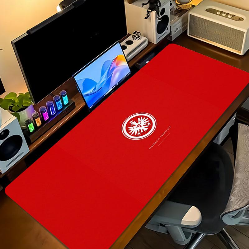 Eintracht Frankfurt Large Gaming Table Cushion Non-slip Laptop Tablet Big Mousepad XXL Mat Mini PC Playmat With Lock edge