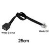 The Wedo 2.0 Crystal Connector Cable for 9686 Building Blocks DIY Electri Power Parts Functions 25cm Toys