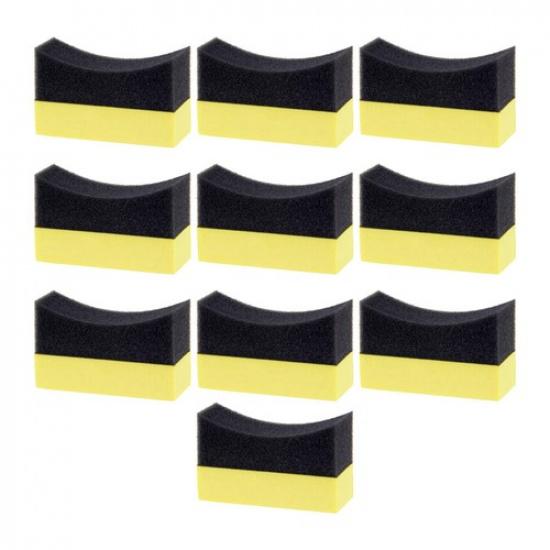 10 Pcs Heavy Duty Sponges for Cleaning Car Wash Sponge. Polish Applicator