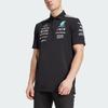 Adidas Mercedes AMG Petronas Formula One Team Polo Black/White Men Streetwear JW5391