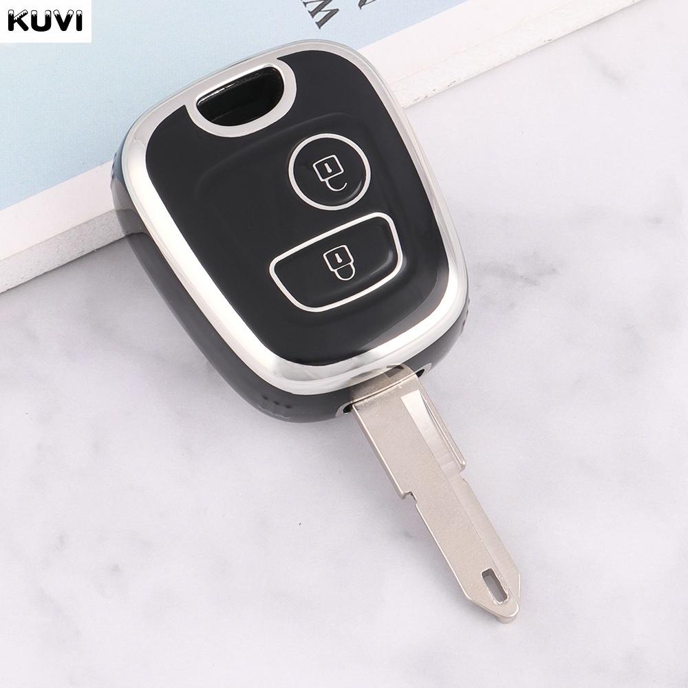 

Модный чехол-оболочка из ТПУ для автомобильного брелока-ключа Peugeot 106 107 206 207 306 307 406 407 Для Citroen C1 C4 Защитные аксессуары