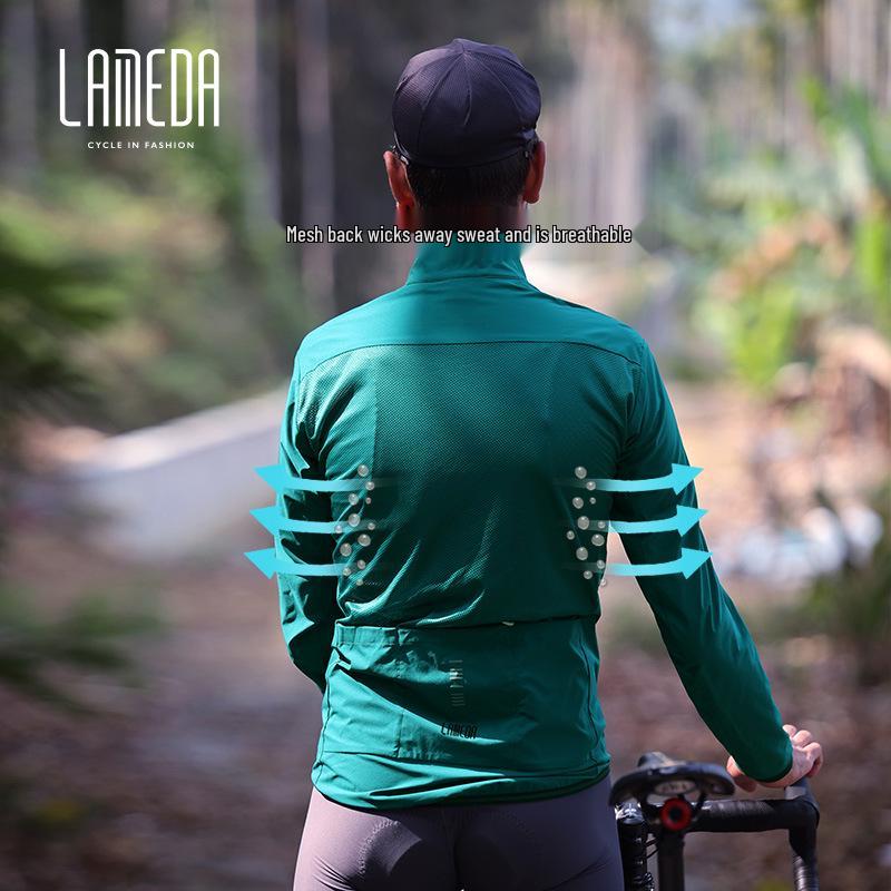 LAMEDA Cycling Jacket - Lightweight, Windproof, Sun-Protective, Long-Sleeve for Summer and Fall