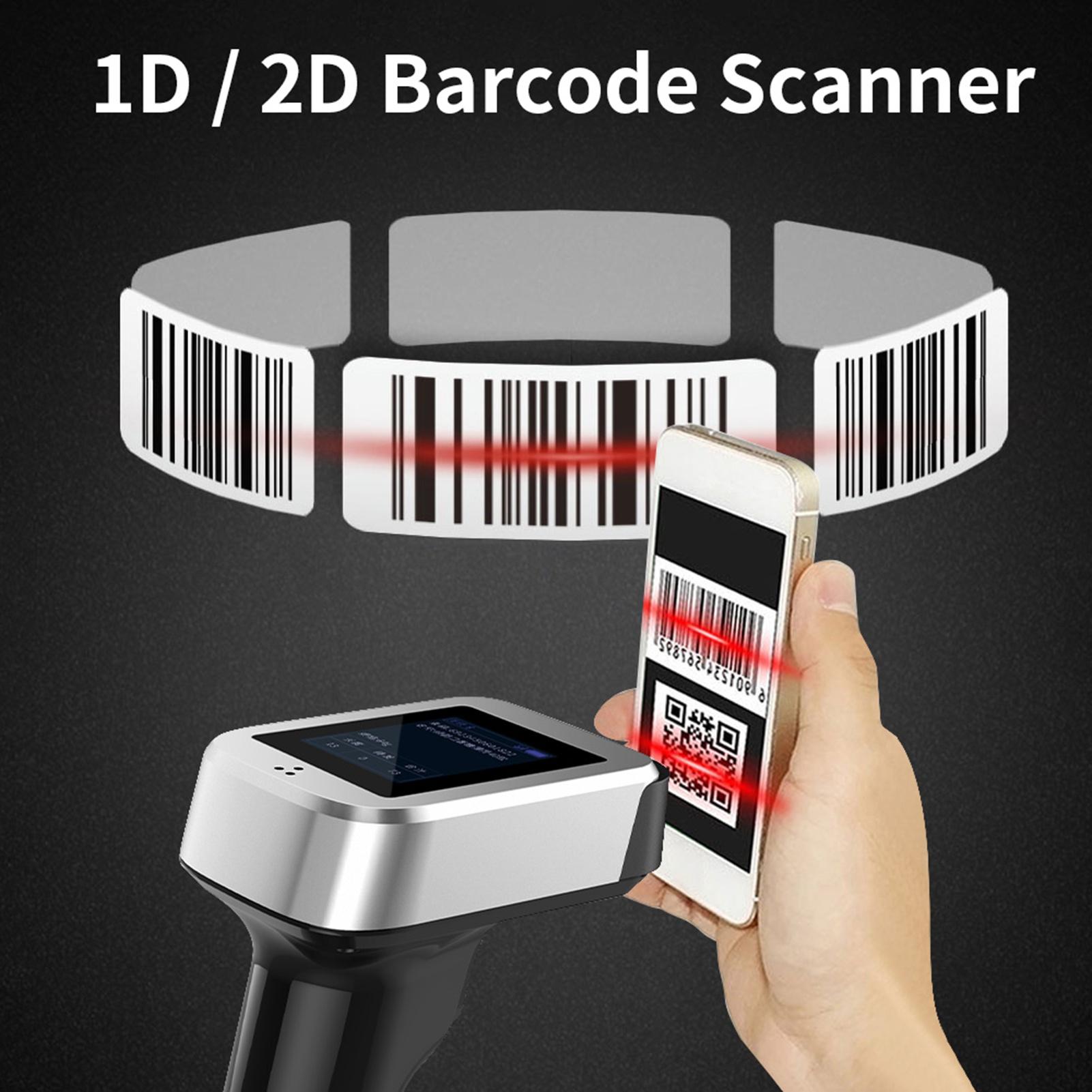 Bar  Scanner,   Qr   Scanner Bar  Scanner with 270 degrees  Scan Head Rotation for Accurate and Fast Scanning