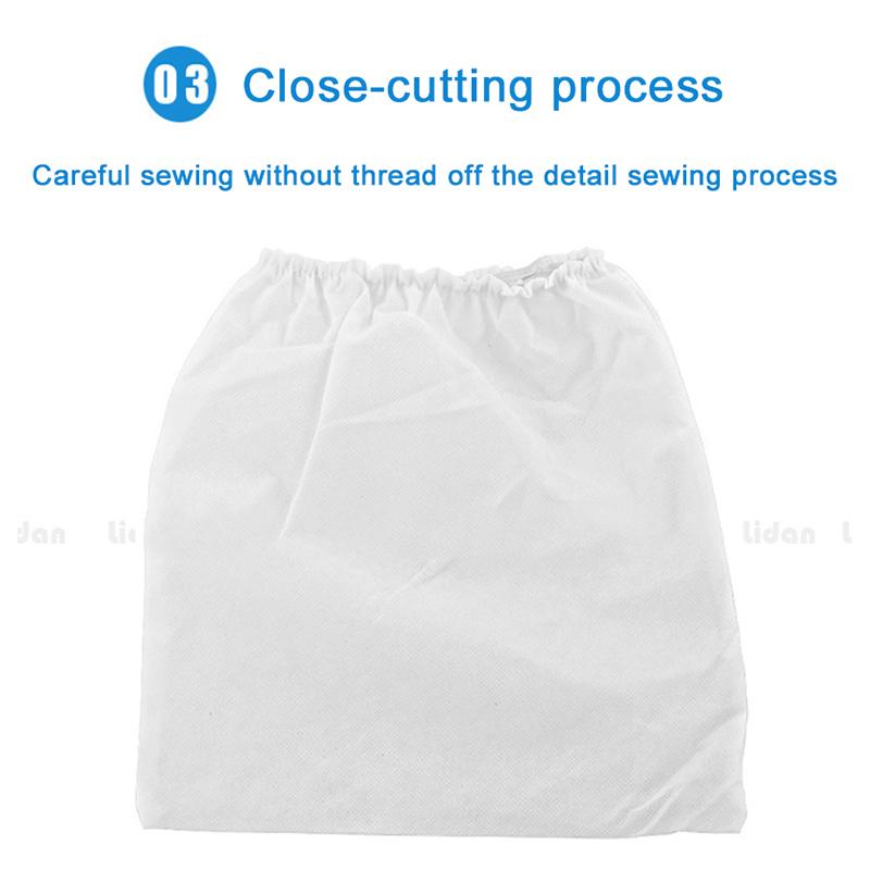 10 Pieces of Nail Art Vacuum Cleaner Bag Nail Dust Collector Bag Nail Dust Collection Bag Replacement Storage Bag Nail Art Equip