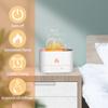 250 ml Simulation Flamme Nebel Luftbefeuchter Flamme Nachtlicht Ruhig Aromatherapie Diffusor Desktop USB
