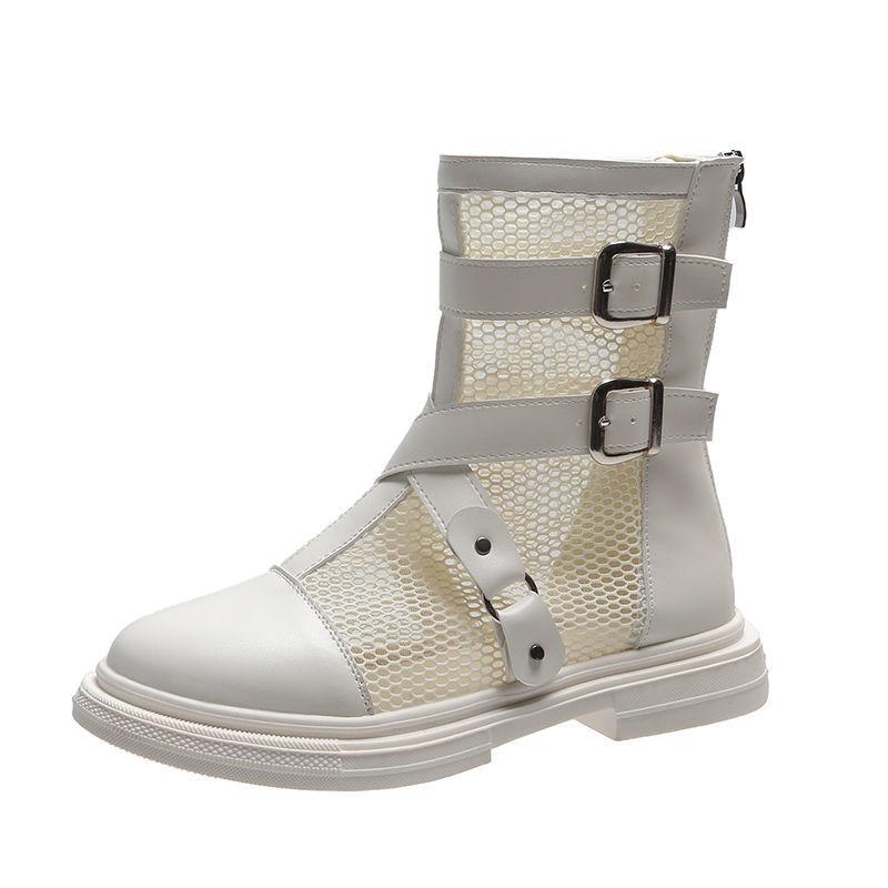 Botas Martin Net de Verano Para Mujer Botas Net Impermeables Todo Partido  Botas Huecas Planas Finas Botas Cortas comprar a buen precio — entrega  gratuita, reseñas reales con fotos — Joom