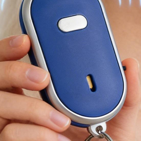 Fluier localizator chei cu senzor audio Găsire ușoară a cheilor Echipament anti-pierdere Duritate ridicată Lumină de noapte Localizator chei