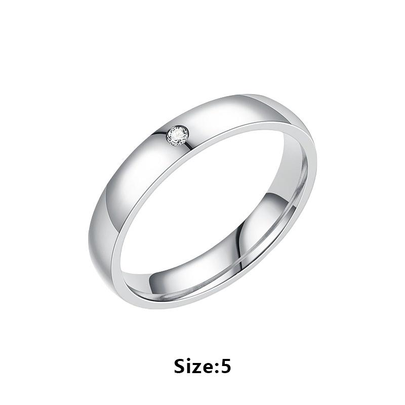 

Простые обручальные кольца Универсальное кольцо из титановой стали для мужчин и женщин Модное парное кольцо на палец Ювелирные аксессуары Подарки