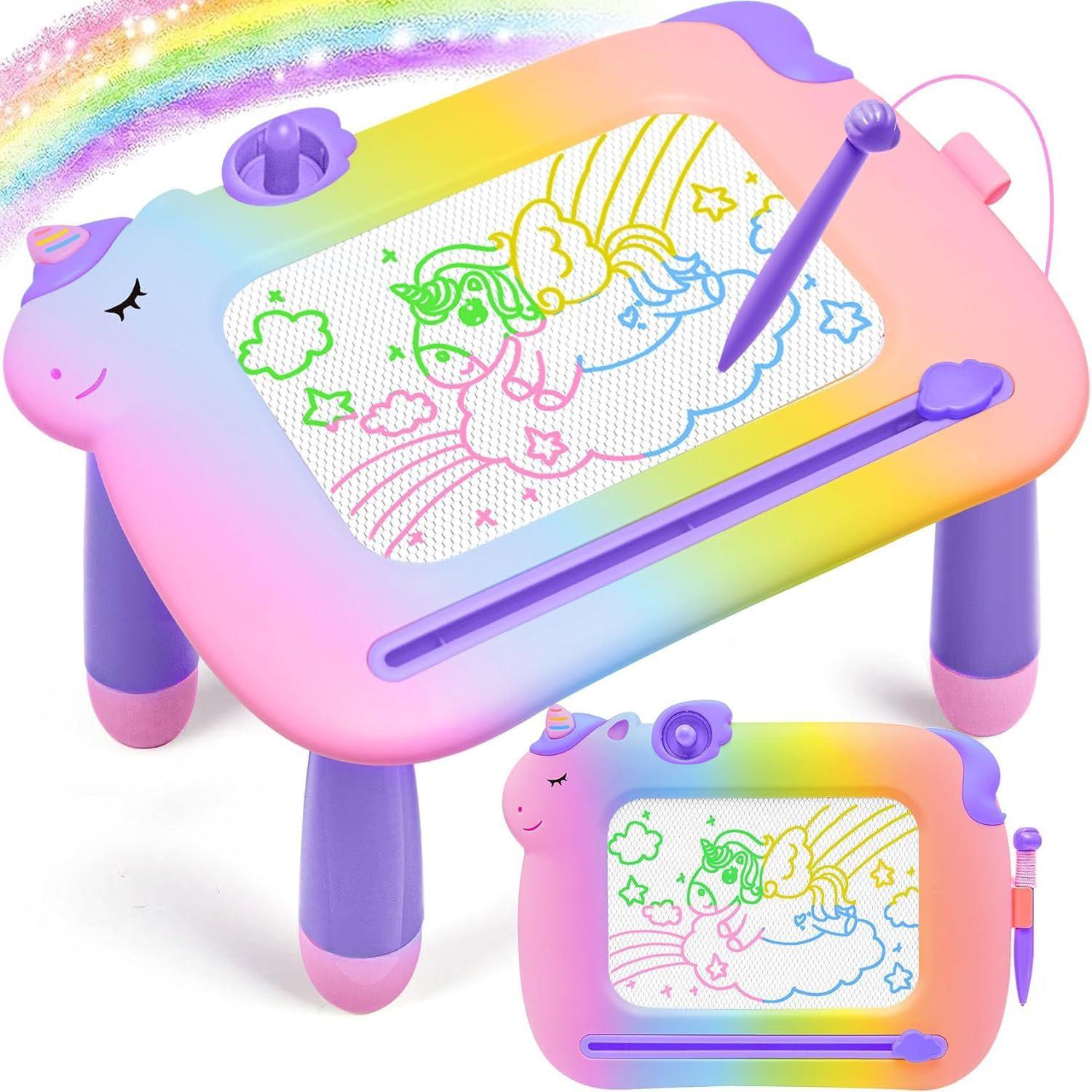 

Magnetic drawing board with erasable color screen suitable for 1-3 years old children s toys