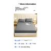 Waterproof Fitted Sheet Quilted Urine-Proof Non-Slip All-Around Mattress Protector Bed Cover Single Piece