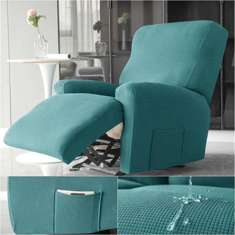 Waterafstotende Ligstoelhoes Poolvlies Fauteuilhoezen Stretch Spandex Relax Anti-slip Stoelhoezen Beschermer