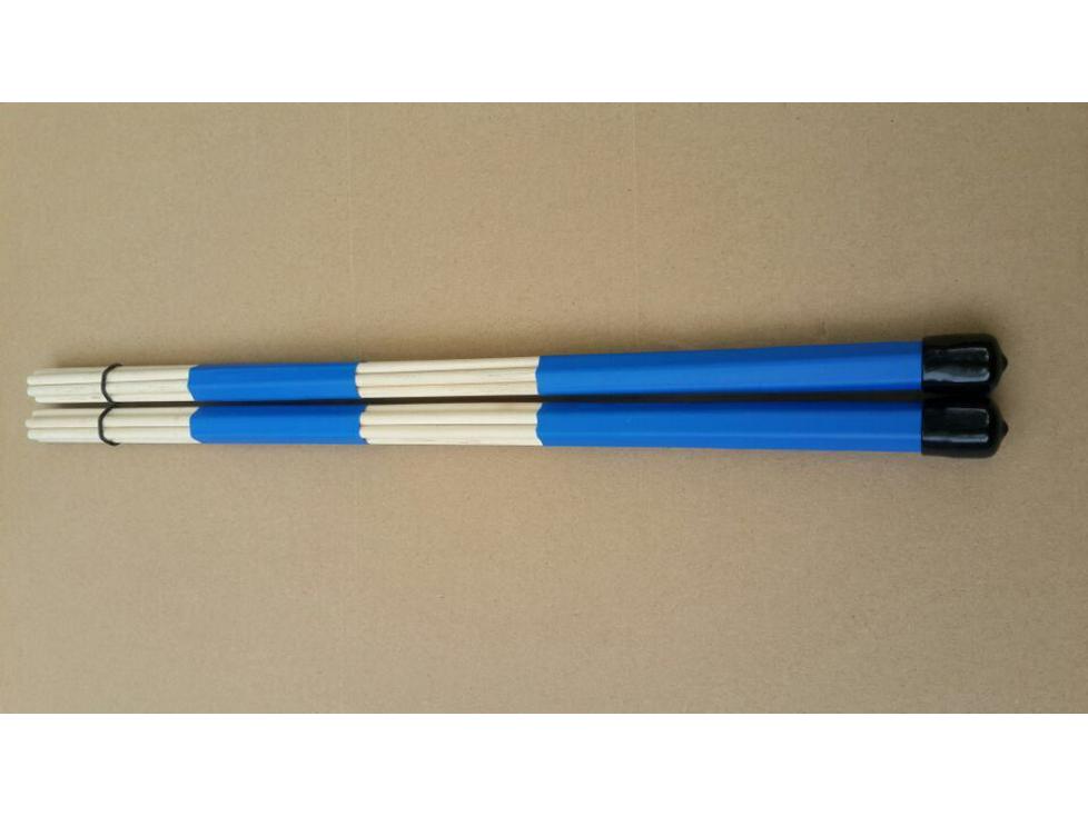 Profesjonalny zestaw drewnianych szczotek perkusyjnych i pałeczek