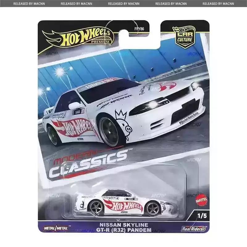 Original Hot Wheels Premium Car Culture Modern Classic Diecast 1/64 alloy model carro Nissan skyline gtr sileighty benz subaru