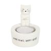 Something Different Warm Paws Happy Heart Cat Tealight Holder