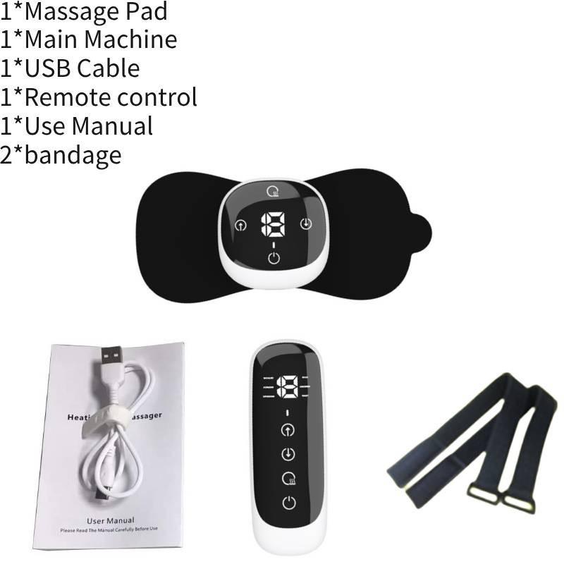 

Pulse Heating Cervical Spine Therapy Instrument Meridian Dredging Massage Patch белый