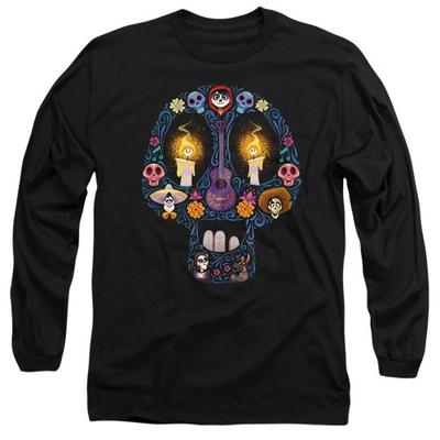 Coco Unisex Adult Day Of The Dead Ernesto Miguel Hector Skull T-Shirt