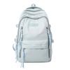 New Forest Series Large Capacity Backpack Solid Color Student Backpack Women's Simple and Versatile Campus Backpack Computer Backpack
