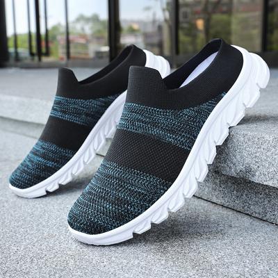 New Men's Casual Sneakers -Outdoor Travel Hollow Breathable Cool Lightweight Comfortable Fashion Non-slip Soft Elastic Shock Absorption Half Slippers