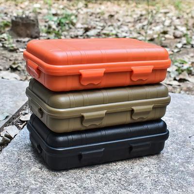 Narzędzia EDC Zestaw Przetrwania Outdoor Pudełko Uszczelnione Wodoodporne Odporne na Wstrząsy Pudełko do Przechowywania Żywności Przetrwania w Dzikiej Przyrodzie Przenośne Pudełko na Narzędzia