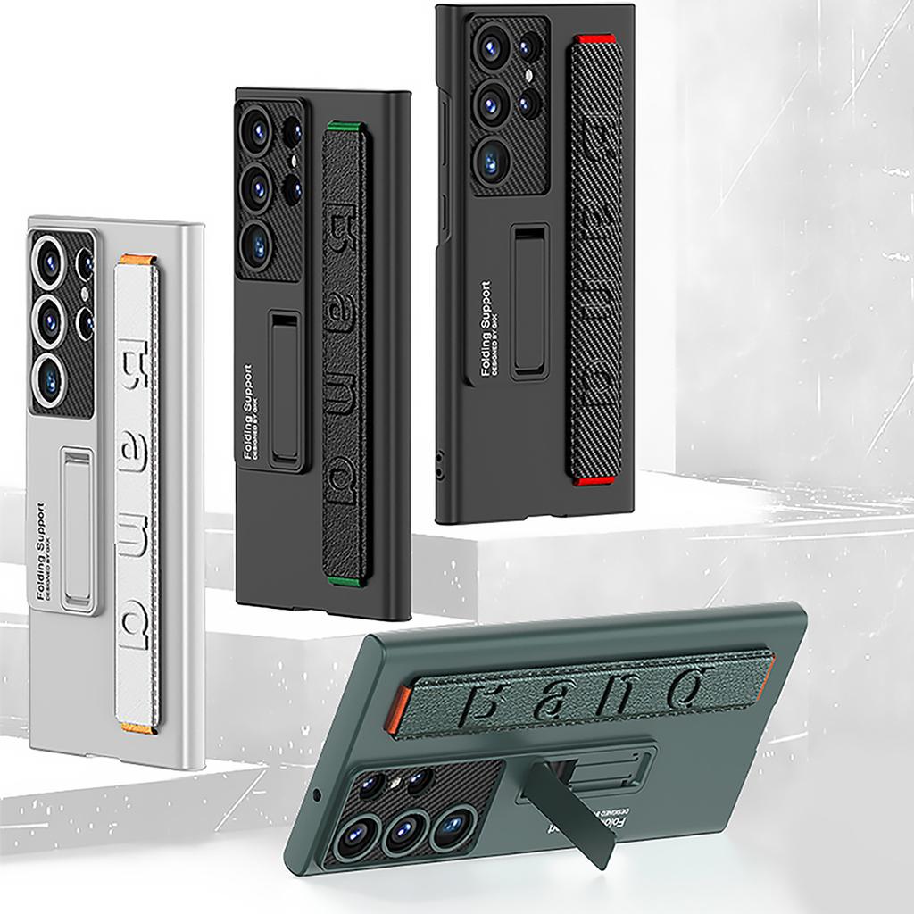 Samsung Galaxy S24ultra Phone Case S24Plus Ultra Thin Wristband Bracket Protective Case