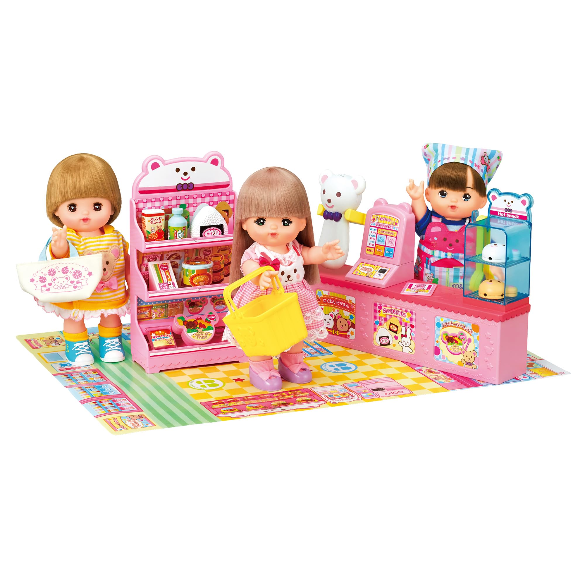 Pilot Care Parts Bear Convenience Store Mel-chan Scanner! (Ages 3+)