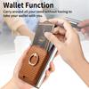2 In 1 Detachable Carbon Fiber Card Wallet For Samsung Galaxy Z Fold 6 5 4 5G Magnetic Phone Case with Screen Protector Cover