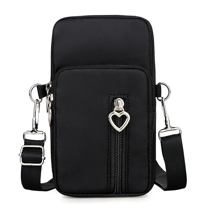 Large Screen Portable Mobile Phone Bag Spring and Summer Mini Small Bag Female Messenger Bag Mobile Phone Bag Change Bag Neck Cloth Bag