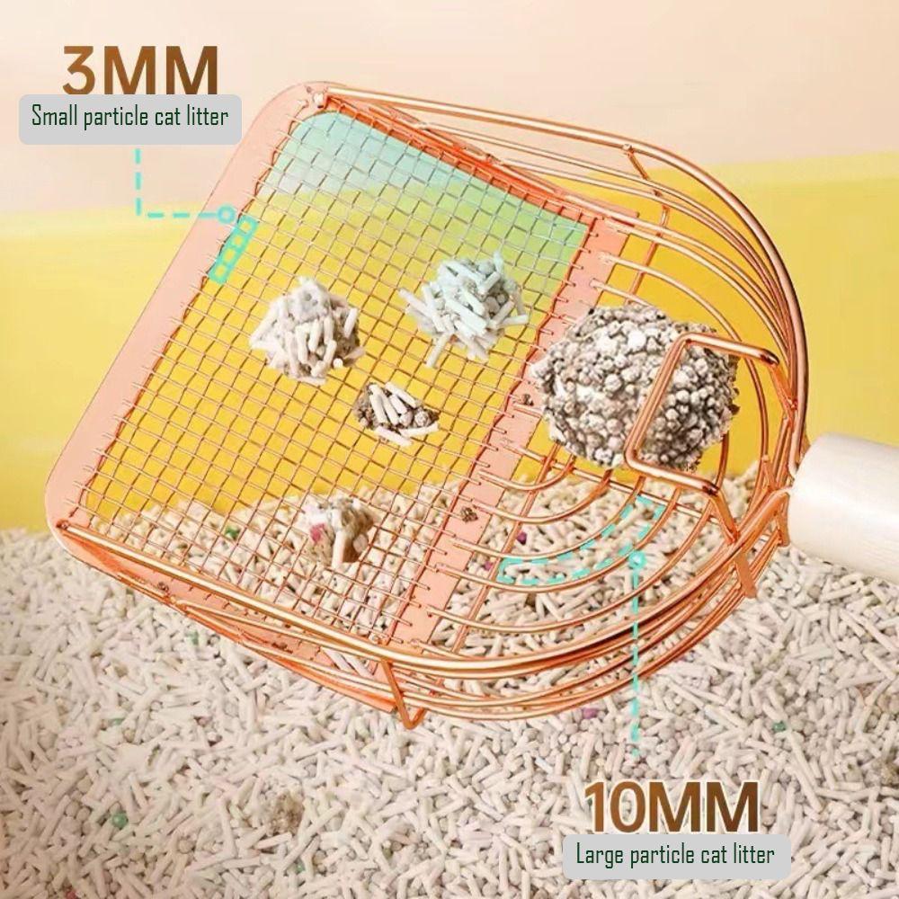 With Wooden Handle Cat Litter Scoop Non-Stick Cat Cleaning Tools High Quality Cat Poop Shovel