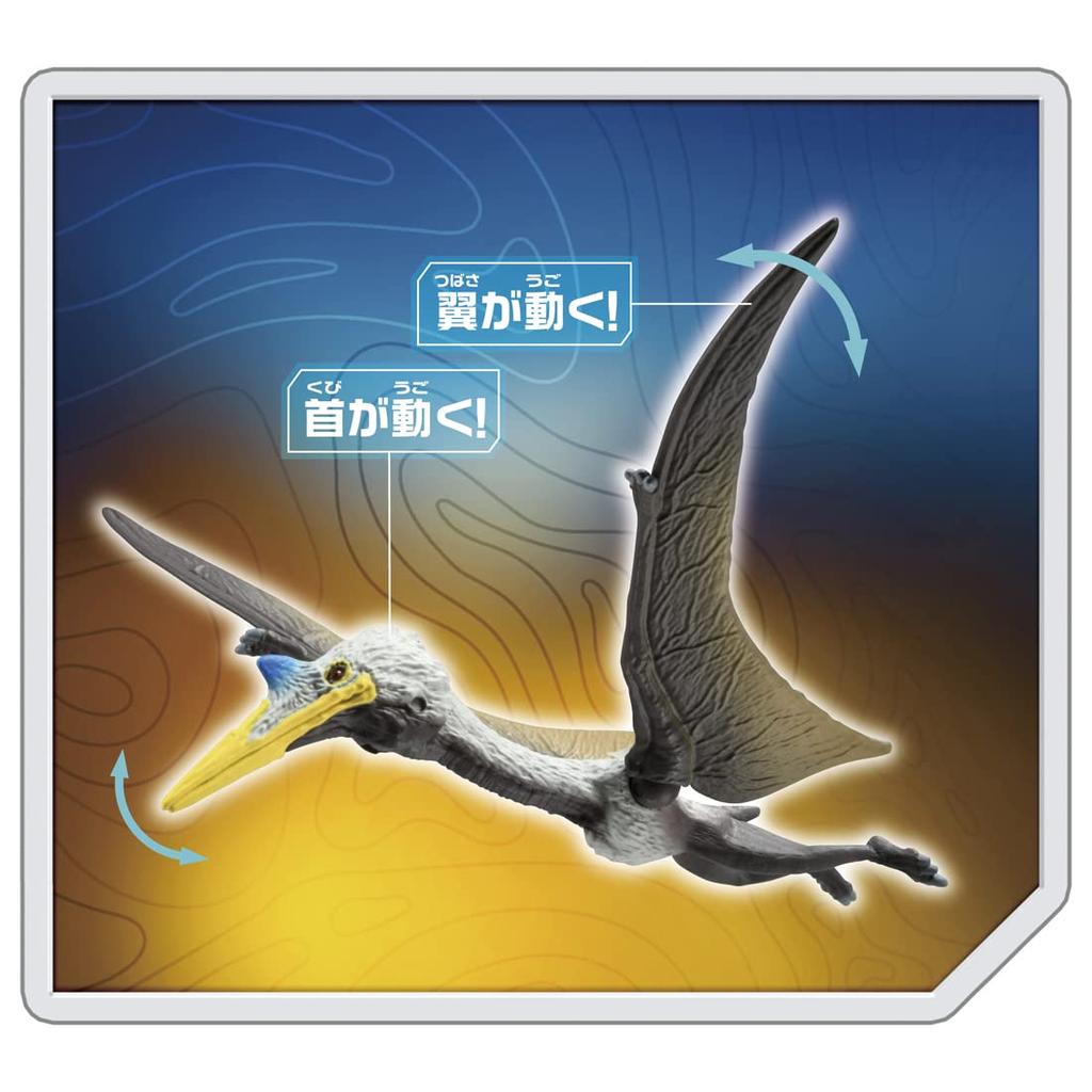 TAKARA TOMY Ania Jurský svet Quetzalcoatlus Animal Dinosaur Toy Ages 3+