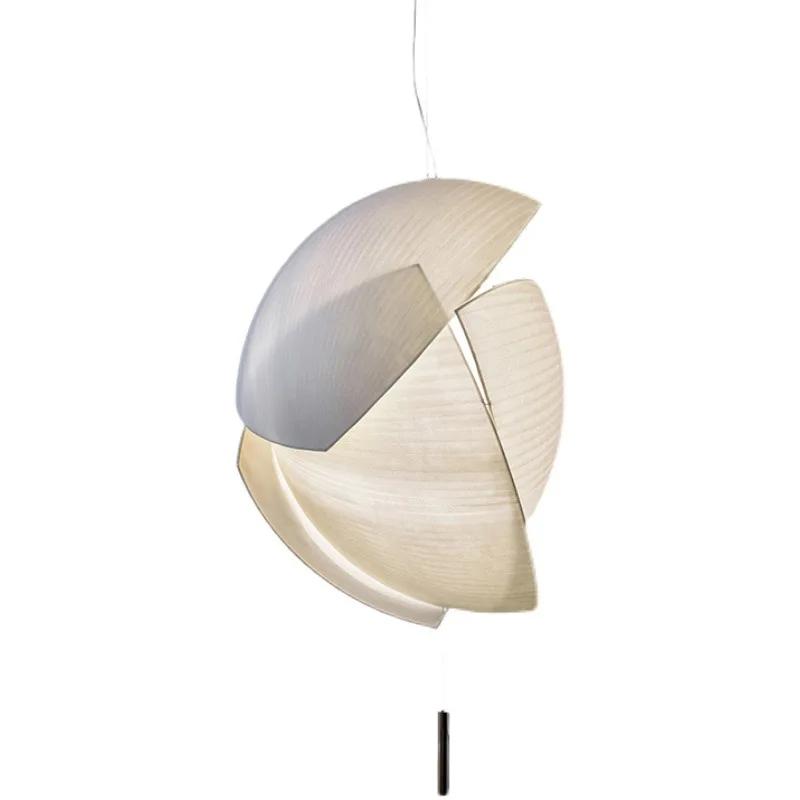 Modern Designer  Fabric Led Pendant Light Living Dining Room Led Chandeliers Lighting Home Decor Hanging Lamp Luminaire