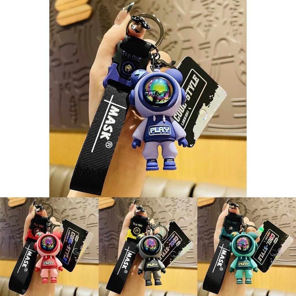 Flash Trendy Cartoon Bear Keychain Ideal For Corporate And Meeting Gifts