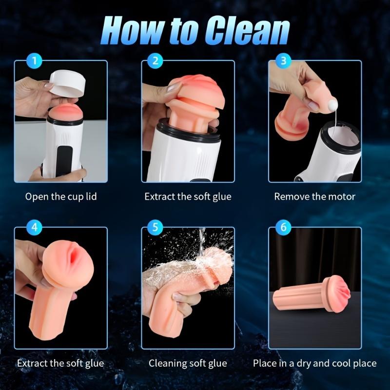 Intelligent Vibration Aeroplane cup 3D Simulation Vaginal Masturbator Oral Sex Pronunciation Vibration Blowjob Male Masturbator