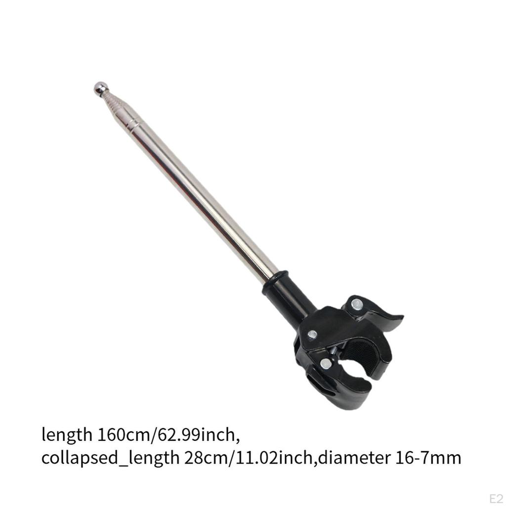 Motorcycle Flagpole Holder Flagstick Portable Versatile Suitable for 35mm Diameter Solid Adjustable