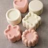 Square Flower Heart Shaped Silicone Cake Mold Non-stick Soap Mould Mousse Cake Mold  For DIY Baking