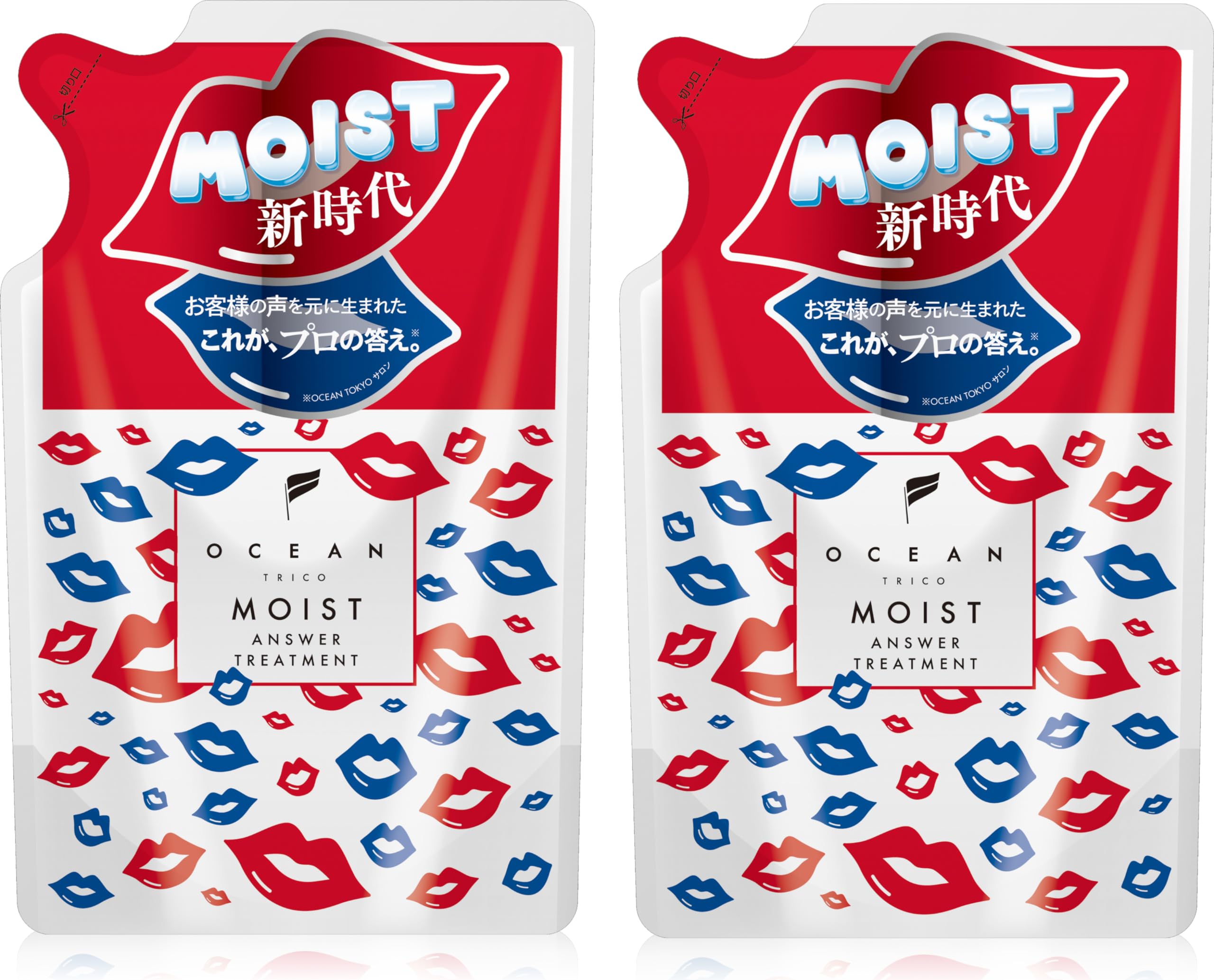 

Ocean Trico Moist Treatment 350ml Refill Set of 2