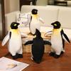 Cute  Chubby Polar Penguin Plush Toy Stuffed Fullfil Soft Real Life Animal Doll Home Decoration Birthday Gifts Emperor Penguin