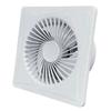 Round Boosted Impeller Fan White Solar Exhaust Fan Durable Solar Panel Fan  Cooling