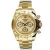 Valentino Domani Chronograph Herren-Armbanduhr Gold Edelstahlarmband Analog Quarz Business-Uhr VD005GG