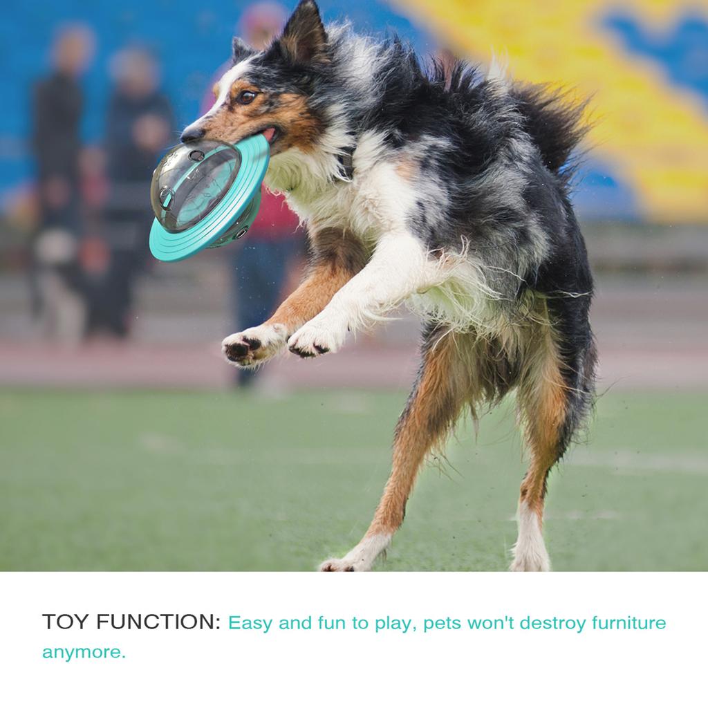 Dog Planet Interactive Toy Slow Feeder Puzzle IQ Treat Ball, Food Dispensing Chew Toys for Medium to Large Dogs