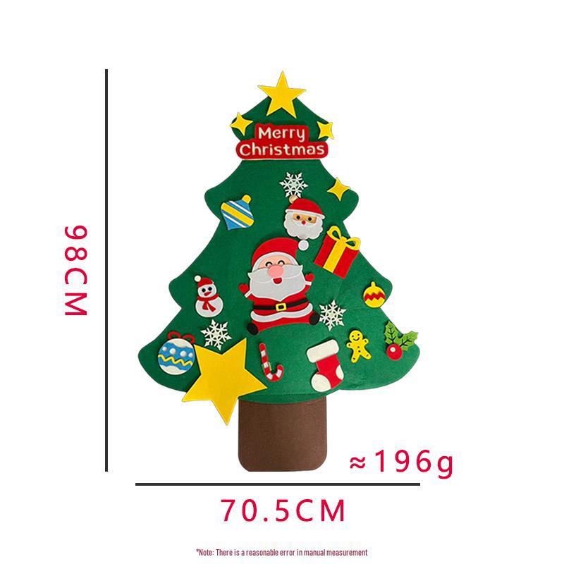 DIY Felt Christmas Tree Craft Kit for Kids